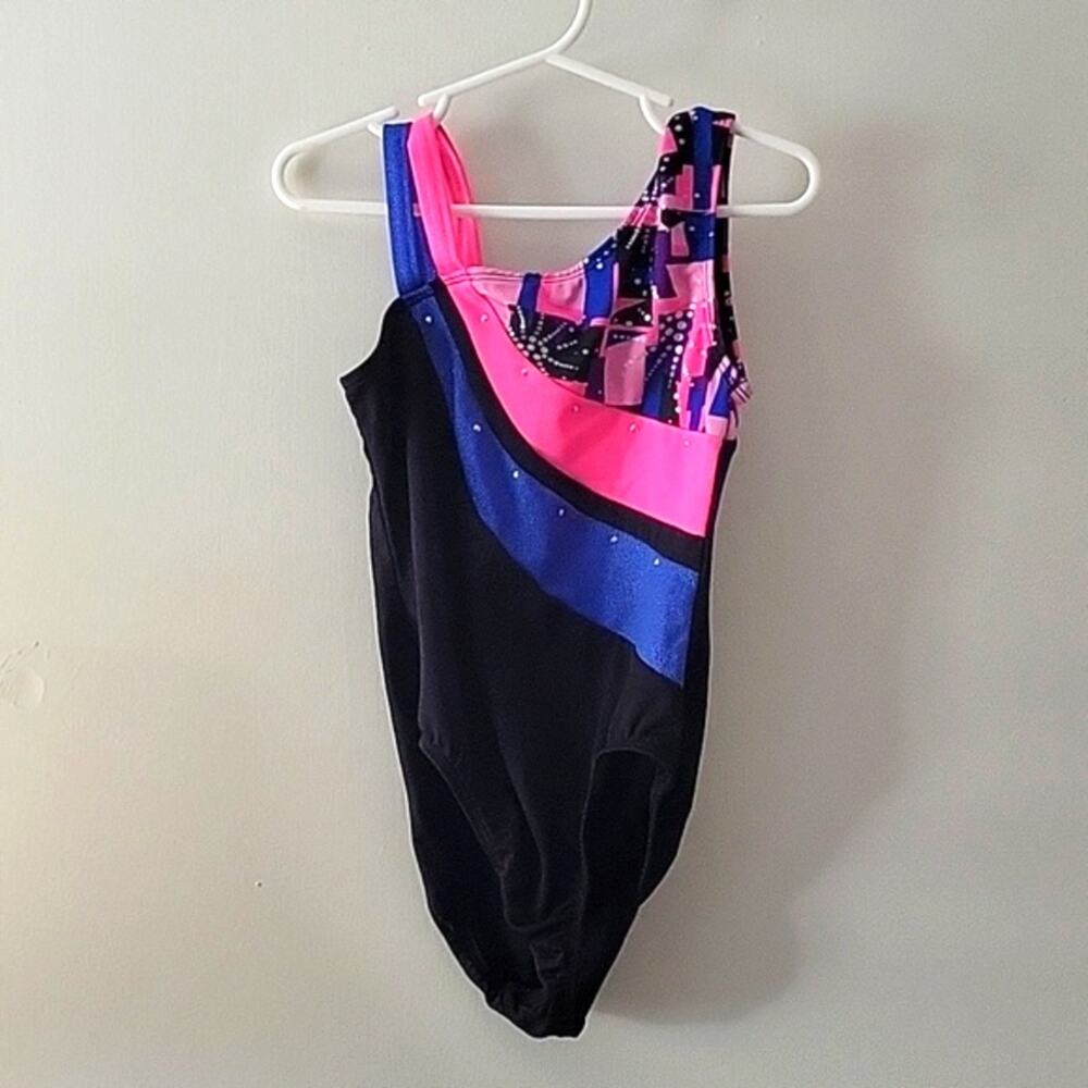 Girls gymnastics slash dance leotard